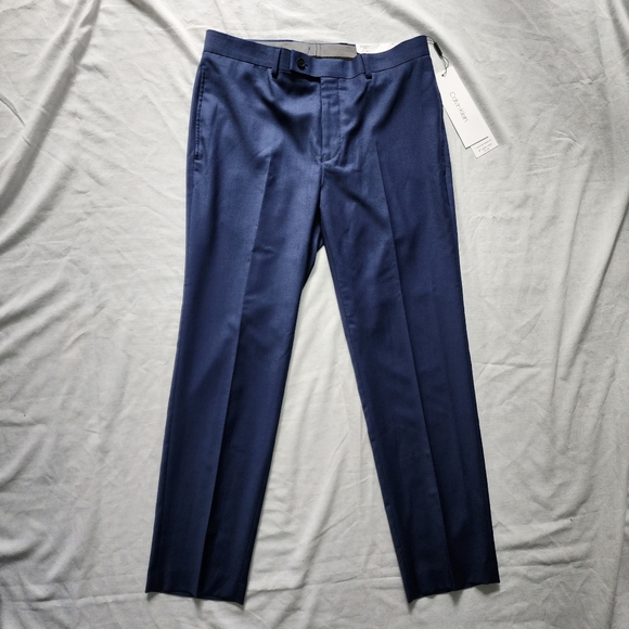 CALVIN KLEIN Blue Jerome Slim Fit Pant. NWT. - Picture 2 of 9